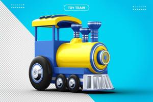 Toy Train Set